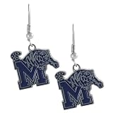 University of Mempis Tigers Dangle Earrings