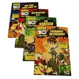 BEN 10 Comic Book Children Collection 4 books pack (And Then There Were Ten, Washington B.C., The Krakken, Permanent Retirement)