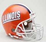 Illinois Fighting Illini Deluxe Replica Helmet - College Replica Helmets