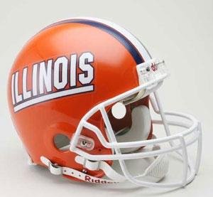 Illinois Fighting Illini Deluxe Replica Helmets