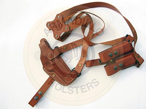 Armadillo Tan Leather Shoulder Holster Right Hand Draw for Sig Sauer Models P229 P228 P226 P220