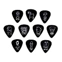 Planet Waves 10 Satriani Picks-BLACK-Medium