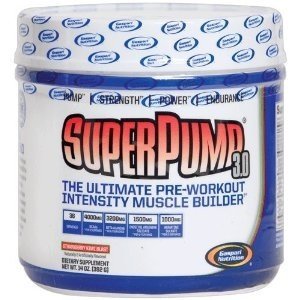 Gaspari Nutrition Super Pump 3.0 Strawberry Kiwi Blast 36/SERV 14 oz