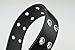 Belle Donne Leather Belt, Double Grommet, Women's Belt, Punk Style, Adjustable Size