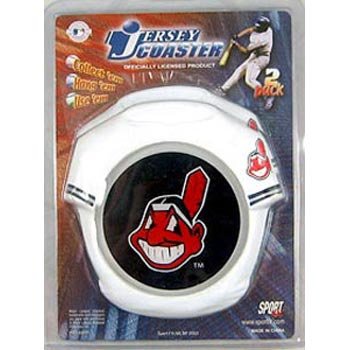 Cleveland Indians Jersey Coaster Set