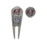 Tampa Bay Buccaneers Ball Mark Repair Tool & Hat Clip Combo