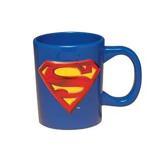 Vandor 18-Ounce Sculpted Mug, Superman