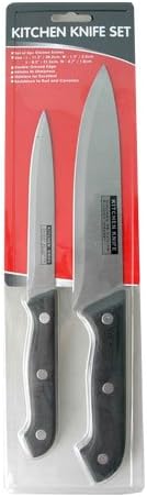 Kitchen Knife Set, 2 Piece, 6" and 7", Stainless Steel