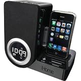 iHome Rotating Alarm Clock for iPhone and iPod with Remote Control