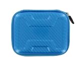 Memory Foam Hard Shell Case (Candy Blue) for Western Digital My Passport Essential SE 1TB Portable Hard Drive WDBACX0010BSL Silver