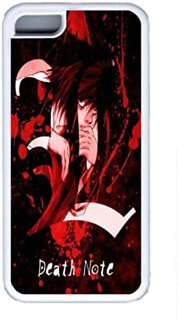 iPhone 5C Case, iPhone 5C Cases -Death Note 2 TPU Rubber Soft Case Back Cover For iPhone 5C White