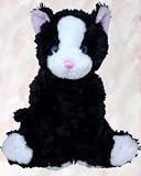 340 Purrzy Black Cat 15" Make Your Own *NO SEW* Stuffed Animal Kit w/Backpack