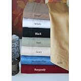 IMAGE OF 800 Thread Count Egyptian Cotton Solid Sheet Set Size: King, Color: Sage