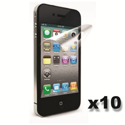 HIGH QUALITY GATOR CRUNCH - iPhone 4 / 4S screen protectors (10 Pack)