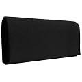 Satin Clutch Tasche Abendtasche, schwarz