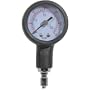 Intermediate Pressure Gauge Plugs Into The BCD Quick Disconnect Hose