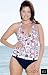 Body I.D.® Fourth Of July Belted Swimsuit - Women's Swimsuit Plus Size Swimsuit