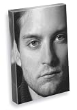 TOBEY MAGUIRE - Canvas Print (A5 - Signed by the Artist) #js003