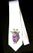 Party Decoration Necktie with hedgehog, purse, fruit