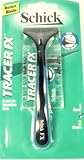 Schick Tracer FX Razor Handle-with 2 refill blades