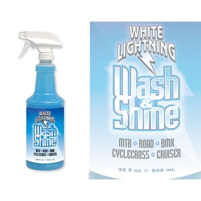White Lightning Wash & Shine Biodegradable Bike Wash - 32 oz - W00320102