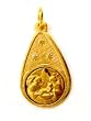 Baptism Oxidized Medal - MADE IN ITALY