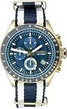 Fossil Sport Collection Chronograph Nylon Strap Blue Dial Men's watch #CH2614
