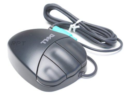 Genuine Logitech M-S38 Black Ergonomic MouseMan PS/2 Ball Mouse, Compatible Dell Part Number: 52EVD