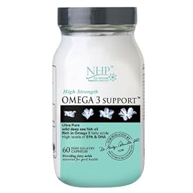Natural Health Practice Omega 3 Support Capsules - Tub of 60