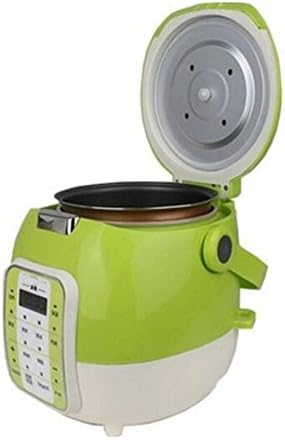 XIANGJUN Smart mini rice cooker 63 fluid ounces of household kitchen multifunction electric skillet Multifunction rice cooker (14 * 9 * 10) (green)