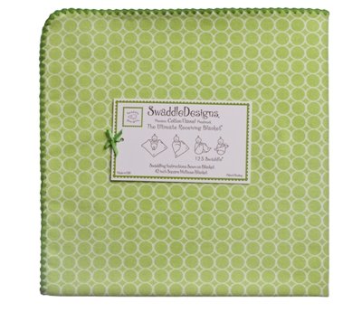 SwaddleDesigns Ultimate Receiving Blanket - Mini Mod Circles