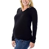 Liz Lange for Target Essential V-Neck Sweater - Ebony
