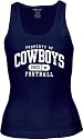 Dallas Cowboys Women's Navy Basic Property Tank Top