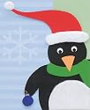 The Gift Wrap Company Boxed Christmas Cards, Party Penguins, 20-Count Box (Pack of 2)