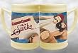 Cheech and Chong Stoneware Stein