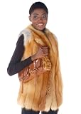 Fur Vest - Natural Red Fox