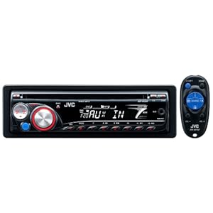 JVC KD-R200 AM/FM Single-DIN MP3/WMA-Compatible In-Dash CD Receiver with Remote Control