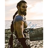 Jason Momoa As Khal Drago Signed 8x10 Game of Thrones