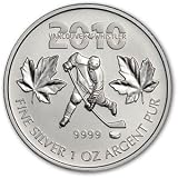 Coin of the Week: 2010 Vancouver Olympic Silver Maple Leaf Hockey Player -- (thru 3/14/2010)