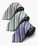 Perry Ellis Carbon Stripe Ties