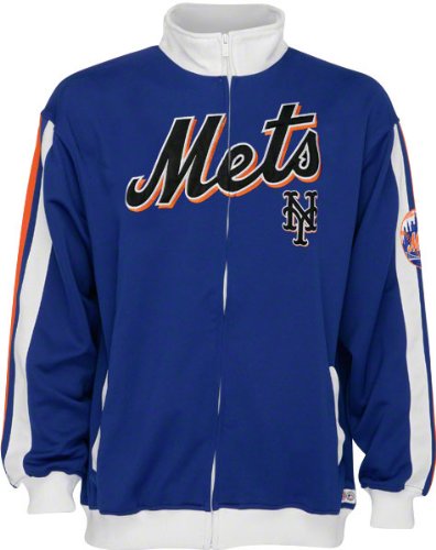 New York Mets Royal Full Zip Tricot Track Jacket