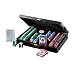Bicycle Premium Mega Masters 500 11.5-Gram Clay-Filled Poker Chip Set in a Black Lacquered Case