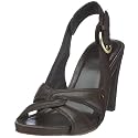 MEXX Damensandalette 126147, dk.brown