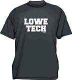 LOWE TECH Men's Tee Shirt Medium-Red