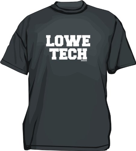 LOWE TECH Men's Tee Shirt Medium-Red