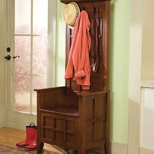Mini Hall Tree and Storage Bench