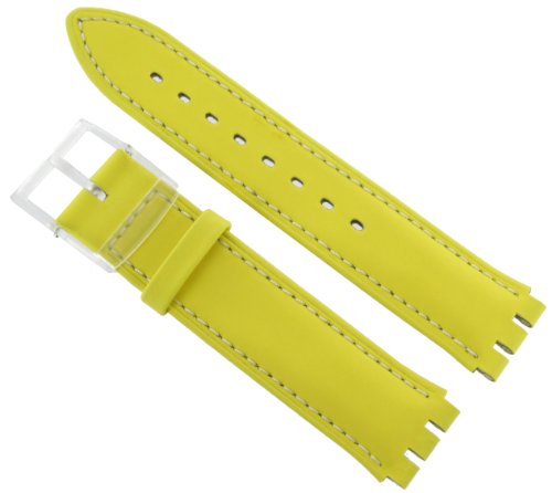 Hirsch Ally 17mm Mens For Swatch