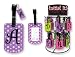 Initial It! Colorful Luggage Tag & Zipper Pull Set
