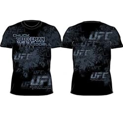 UFC Ultimate Fighting Championship Chuck The Iceman Liddell Black T-shirt Tee
