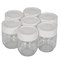 Moulinex - A14A03 - Yaourti�res - 7 Pots Verre Couvercle Blanc Yogurta